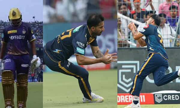 KKR vs GT: బెడిసికొట్టిన కోల్కతా ప్రయోగం.. మోహిత్ శర్మ స్టన్నింగ్ క్యాచ్.. నిరాశగా వెనుదిరిగిన స్టార్ ఆల్రౌండర్