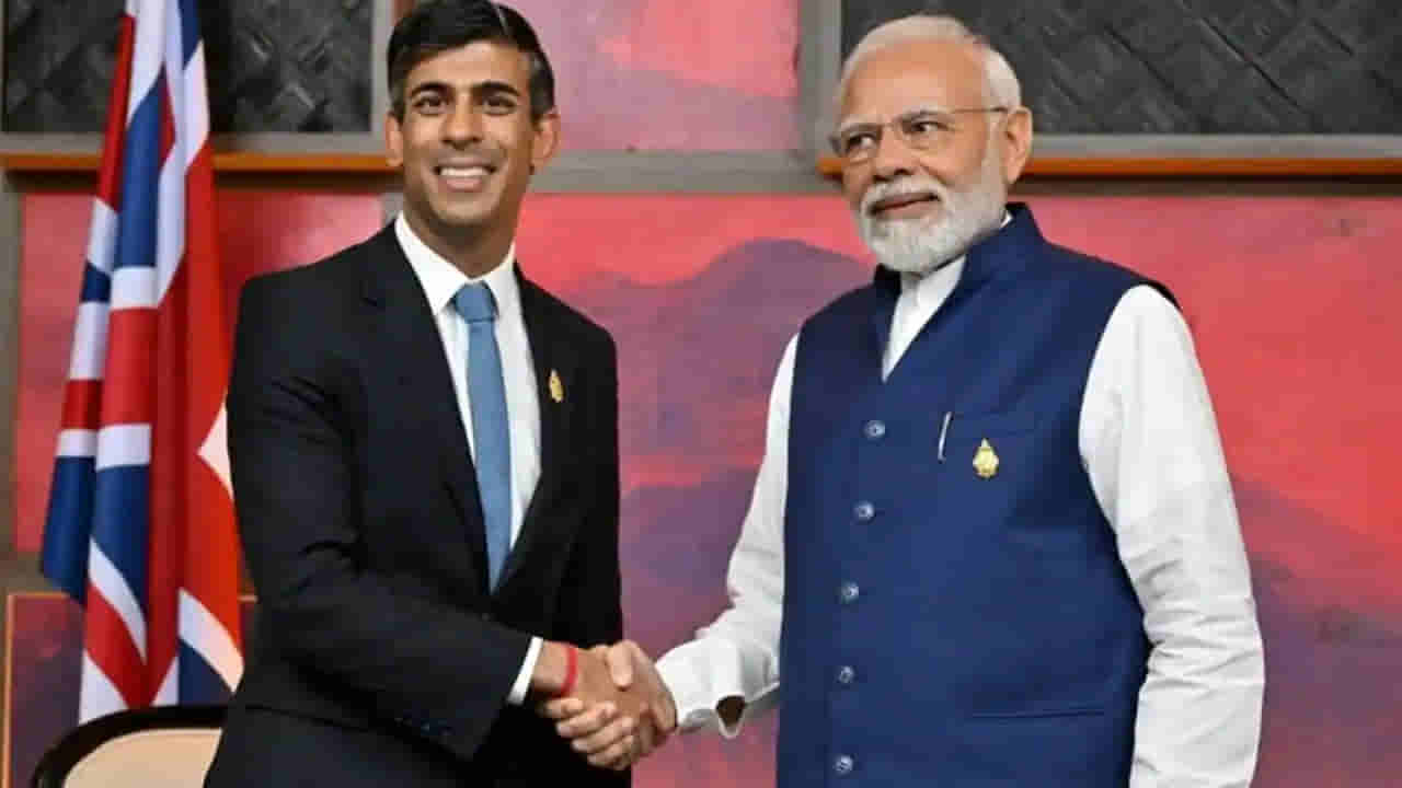 PM Modi: బ్రిటన్‌ పీఎం రిషి సునాక్ కు ప్రధాని మోడీ ఫోన్.. ఆ అంశాలపైనే ప్రధాన చర్చ