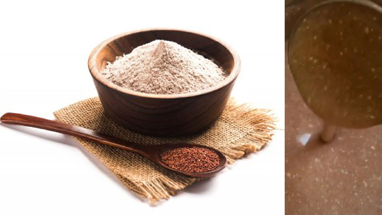 Ragi Dosa is popular in South India.  Delicious thin crepes made of copper are sure to be loved.  Ragi is known as Bajra in Hindi and Ragulu in Telugu.  Ragi dosa is made from grains.
