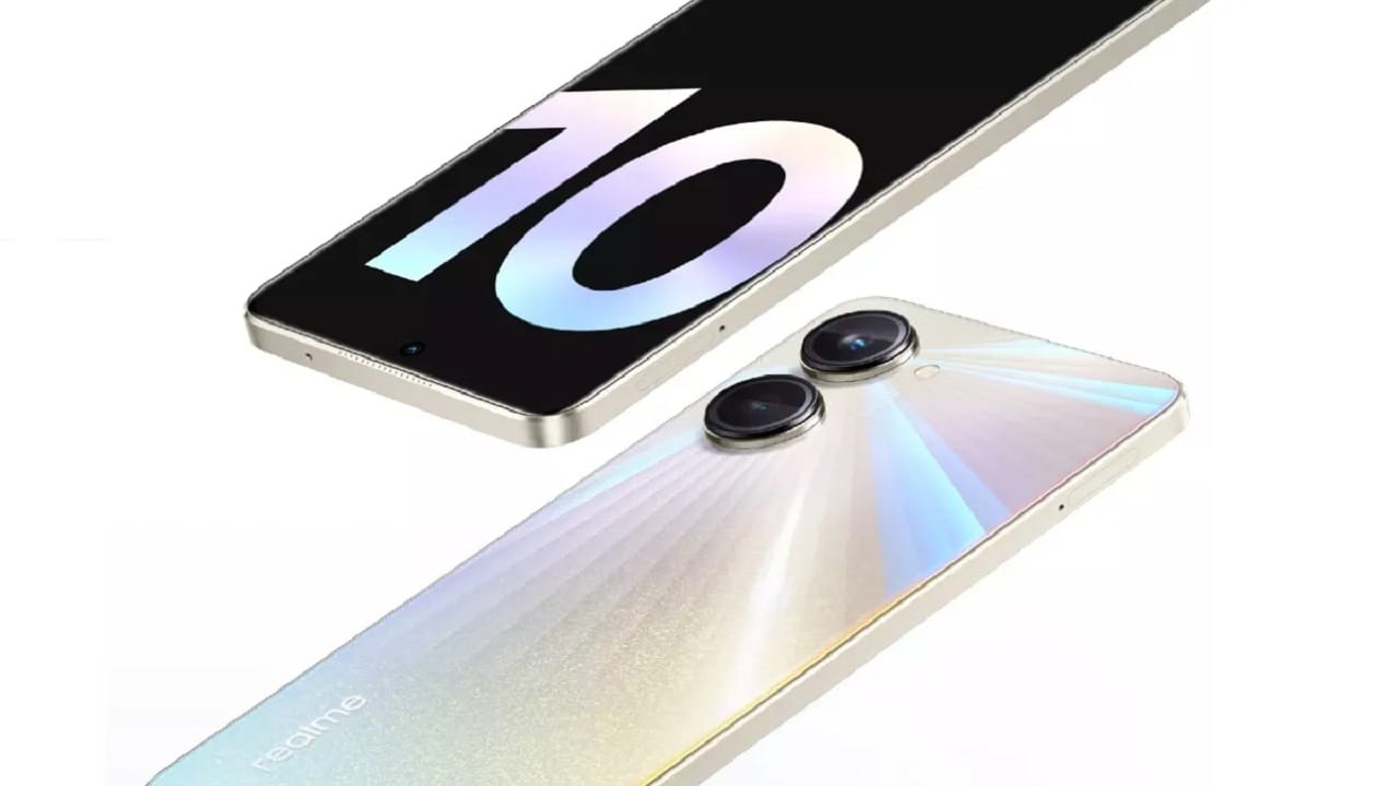 రియల్ మీ 10ప్రో ప్లస్ 5జీ(Realme 10 Pro+ 5G).. దీనిలో మీడియాటెక్ డైమెన్సిటీ 1080 ప్రాసెసర్ తో ఆండ్రాయిడ్ 13 ఓఎస్ ఆధారంగా పనిచేస్తుంది. 108ఎంపీ ప్రైమరీ కెమెరాతో ఉంటుంది. 33 వాట్ల ఫాస్ట్ చార్జింగ్ సపోర్టుతో కూడిన 5000mAh బ్యాటరీ ప్యాక్ తో వస్తుంది. ఈ ఫోన్ లుక్ చాలా క్లాసీ ఉంటుంది. దీని ధర రూ.24,999గా ఉంది.