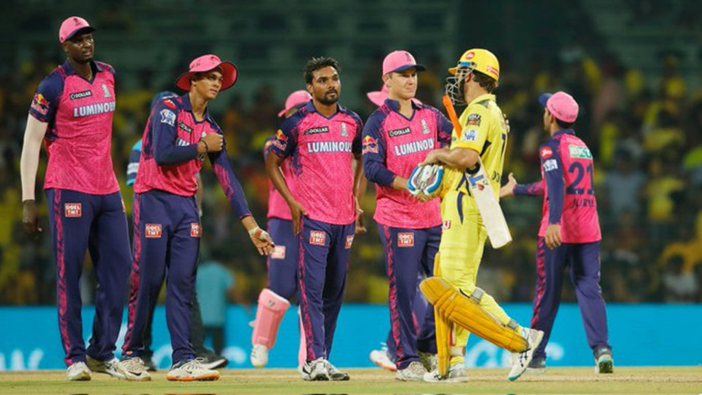 Rr Beat Csk By 3 Runs