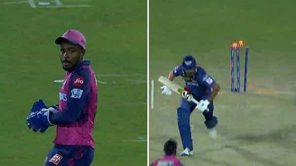 Sanju Samson: వావ్.. సంజూ శామ్సన్ కళ్లు చెదిరే త్రో.. దెబ్బకు షాక్లో పూరన్ .. వైరల్ వీడియో