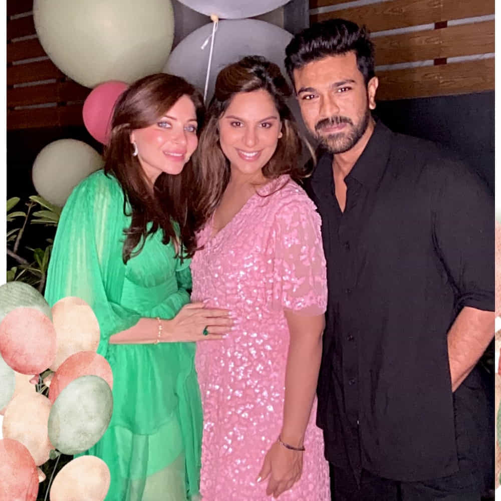 దుబాయ్లో జరిగిన సీమంతం ఫొటోలు కూడా వేగంగా వైరల్ అయ్యాయి. అదొక్కటే కాదు, ఆ తర్వాత కూడా అత్యంత సన్నిహితుల మధ్య హైదరాబాద్లో మరో రెండు వేడుకలు వైభవంగా జరిగాయి. ఒక వేడుకలో ఉపాసన పింక్ షిమ్మరీ వస్త్రాలంకరణతో మెరిసిపోయారు.