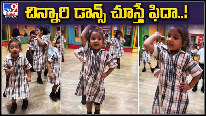 Child Dance: చదివేది యూకేజీ.. డాన్స్తో మాత్రం ఇరగదీసింది..! ఇలాంటి డాన్స్ చూడాల్సిందే.. Child Dance: చదివేది యూకేజీ.. డాన్స్తో మాత్రం ఇరగదీసింది..! ఇలాంటి డాన్స్ చూడాల్సిందే..