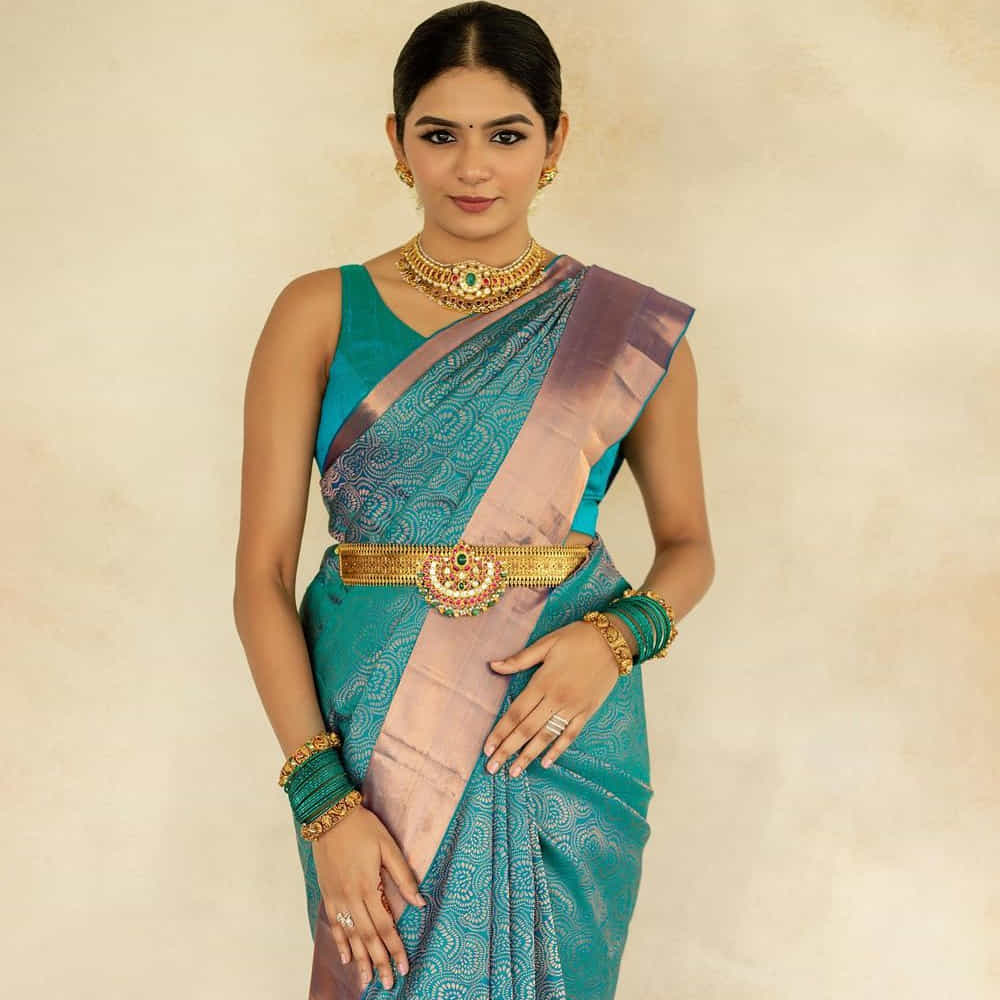 డైరెక్టర్ శంకర్ కూతురంటే మాములుగా ఉండదు మరీ.. పట్టు చీరలో పసిడి బొమ్మ..