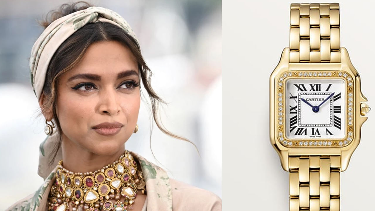 What's the price of Deepika Padukone's viral Cartier gold watch?