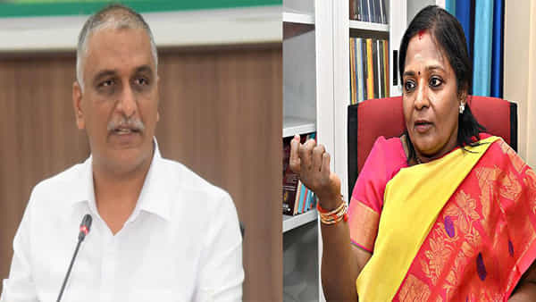 Telangana: రజినీకాంత్ మెచ్చుకుంటే, గవర్నర్ తలదించుకునేలా చేస్తున్నారు.. తమిళిసైపై హరీష్ విమర్శలు.