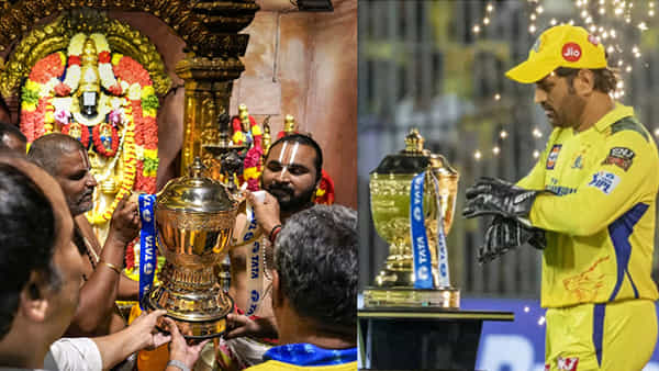 IPL 2023 Trophy: శ్రీవారి పాదాల సన్నిధిలో ఐపీఎల్ ట్రోఫీ.. ప్రత్యేక పూజలు చేయించిన చెన్నై సూపర్ కింగ్స్..