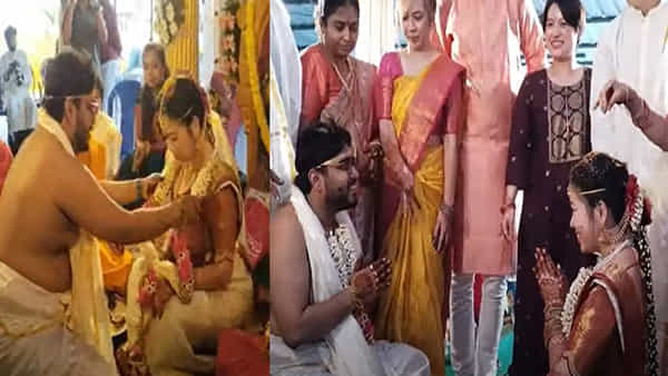 Unique Love Story: తెలుగబ్బాయి.. జపాన్ అమ్మాయి.. భద్రాద్రి రామయ్య సాక్షిగా వివాహంతో ఒక్కటైన జంట..