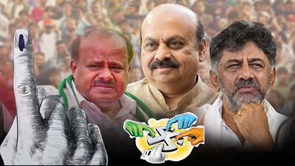 Karnataka Elections: కర్ణాటకలో మందకొడిగానే కొనసాగుతున్న పోలింగ్.. ఆటో నడిపిన డీకే శివకుమార్.. వీడియో..