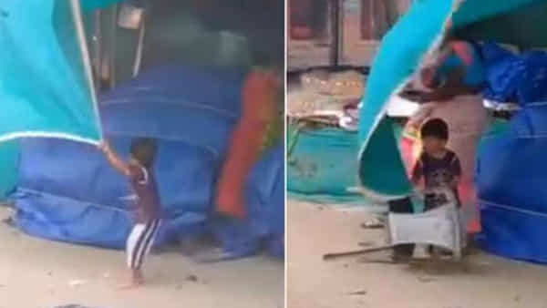 Kid Video Viral: తల్లికి సాయం చేస్తున్న బుడ్డోడు.. వయసుకి మించిన బాధ్యత చూపిస్తున్న బాలుడి వీడియో వైరల్..