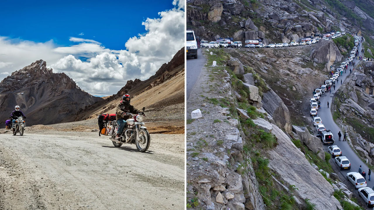 Leh Manali Highway: భారతదేశంలోని లేహ్ మనాలి హైవే కూడా ప్రపంచంలోని అత్యంత ప్రత్యేకమైన మార్గాలలో వస్తుంది. బైక్ రైడర్స్ కోసం, ఈ స్థలం సాహసం కంటే తక్కువ కాదు. ఇక్కడ నుండి పర్వతాల దృశ్యం చాలా అందంగా మరియు అద్భుతంగా ఉంటుంది.