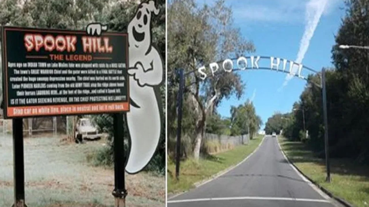 Spook Hill : ఇది వాహనం దానికదే పర్వత శిఖరం వైపుకు లాగే ప్రదేశం. మీరు మీ వాహనాన్ని ఆపేస్తే లేదా అది పర్వతం వైపు లాగుతున్నట్లు మీకు అనిపిస్తుంది.