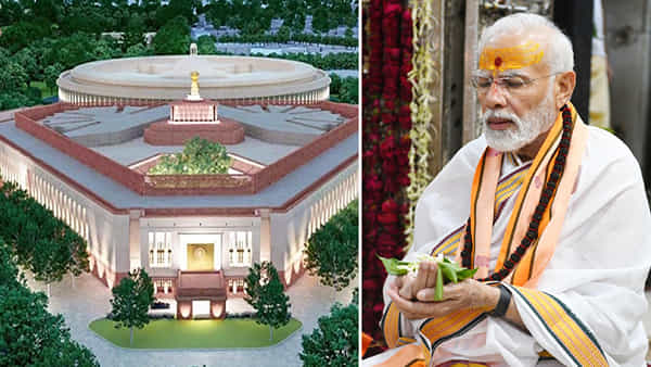 New Parliament Building: మరికొన్ని గంటల్లో ఆవిష్కతం కానున్న కొత్త పార్లమెంట్.. ప్రధాని మోడీ చేతుల మీదుగా..