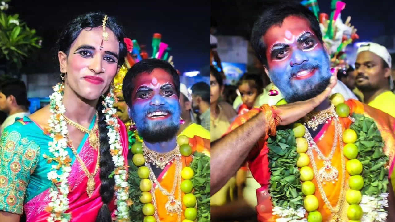 శ్రీవల్లితో పుష్పరాజ్.. తగ్గేదేలే..