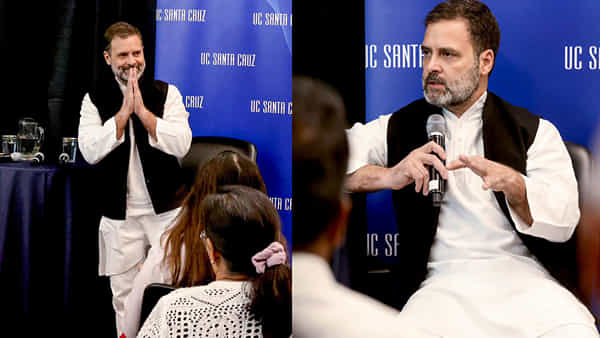 Rahul Gandhi In US: ప్రధాని మోడీ దేవుడికే విశ్వం ఎలా పనిచేస్తుందో చెప్పగలరు.. దేశం మొత్తం నా వెంటే ఉందంటూ రాహుల్ సంచలన వ్యాఖ్యలు