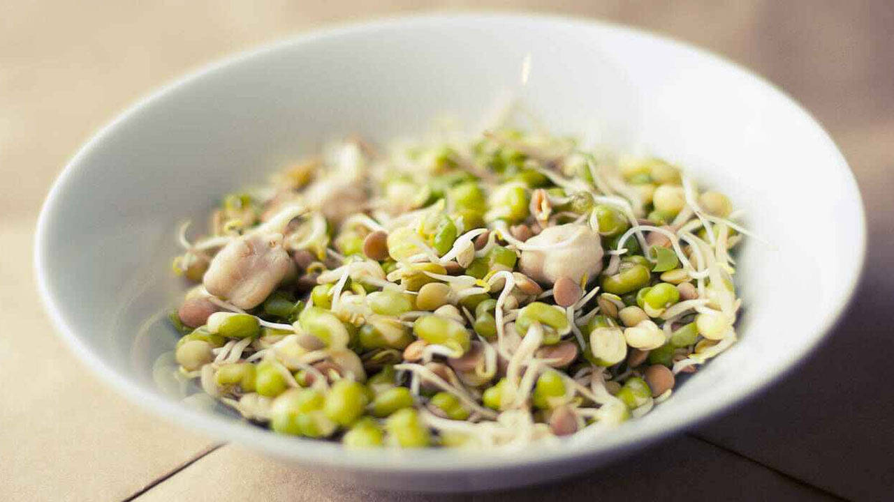 Sprouts: Sprouts can be eaten daily.  Eating sprouts gives the body the energy it needs.