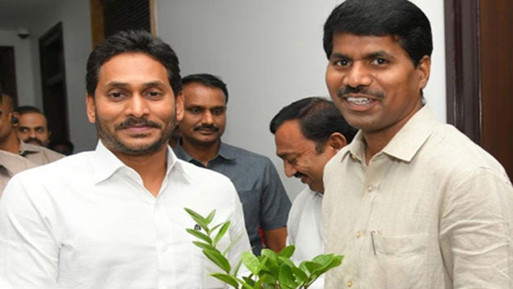 Venkatarami Reddy Meets Cm