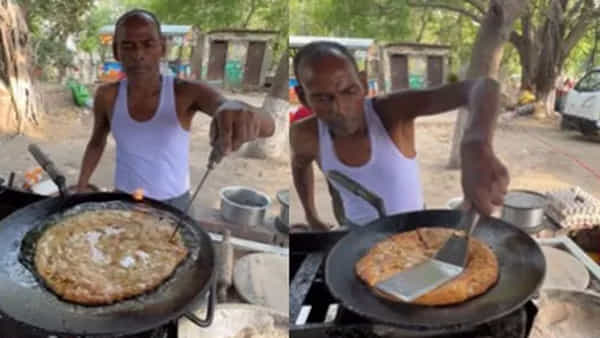 Viral Video: వామ్మో.! ఎందిరయ్యా ఇదీ.. ఈ పరోటా తింటే సరాసరి యమలోకానికే.. ఇలా కూడా తయారు చేస్తారా?