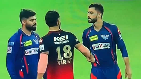 Video: కోహ్లీ పేరుతో నినాదాలు.. సైగలు చేసి ఫ్యాన్స్కు షాకిచ్చిన నవీన్-ఉల్-హక్.. వైరల్ వీడియో..