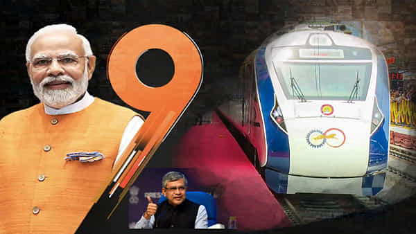 9 Years of Modi Government: తొమ్మిదేళ్ల మోదీ పాలనలో గేమ్ ఛేంజర్గా.. రైల్వే గతి మార్చిన వేగం, తేజం, సురక్షితం..