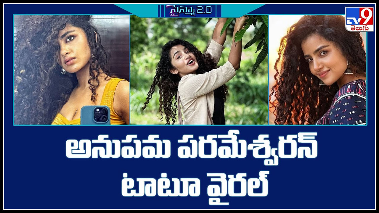 Anupama Parameswaran: అనుపమ టాటూ వైరల్.. హాట్ ఫొటోస్ తో టాటూ రివీల్ చేసిన మలయాళీ కుట్టి.