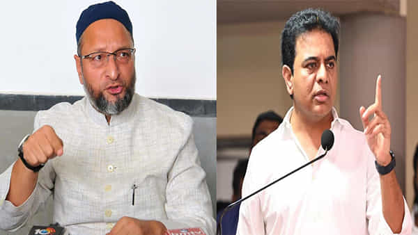 Hyderabad: దమ్ముంటే మీరూ పోరాడండి.. మంత్రి కేటీఆర్కు అసదుద్దీన్ ఓవైసీ కౌంటర్.