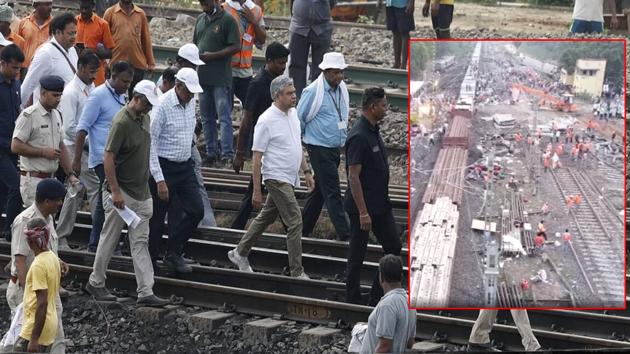 శరవేగంగా రైల్వే ట్రాక్‌ పునరుద్ధరణ పనులు.. డౌన్‌ మెయిల్‌ లైన్‌ పనులు పూర్తయినట్లు ప్రకటించిన మంత్రి