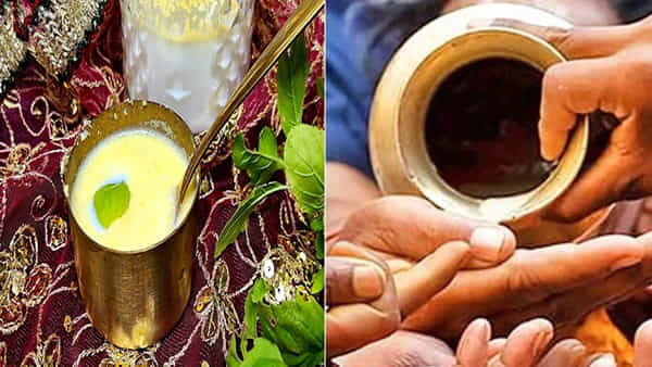 Astro Tips: ప్రసాదంగా ఇచ్చే పంచామృతం, చరణామృతం మధ్య తేడా.. వేటితో తయారు చేస్తారో తెలుసా..