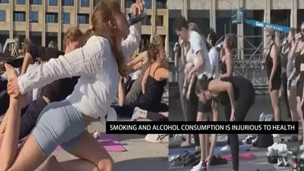 Beer Yoga: మూడు సిప్లు, ఆరు స్కిట్లు.. ఇంతటి అవకాశం ఇస్తే ఎవరైనా ఎందుకు కాదంటారు బ్రో.. రచ్చ రచ్చే ఇక..!