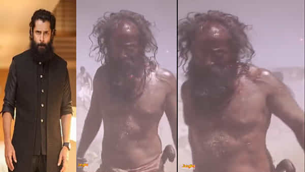 స్టార్ హీరో విక్రమ్ ఏంటి ఇలా మారిపోయాడు..! మరీ ఇంత దారుణంగానా..? వీడియో వైరల్