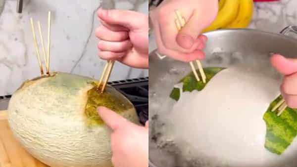 Viral Video: ఇదేం వంటకం రా సామీ.. పుచ్చకాయను కరకరలాడేలా డీప్ ఫ్రై చేసుకు తింటున్నాడు..