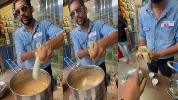 Fruit Tea: అరటి, సపోటాలతో టీ తయారు చేస్తున్న యువకుడు.. విషంగా మారుతుందని నెటిజన్లు మండిపాటు..