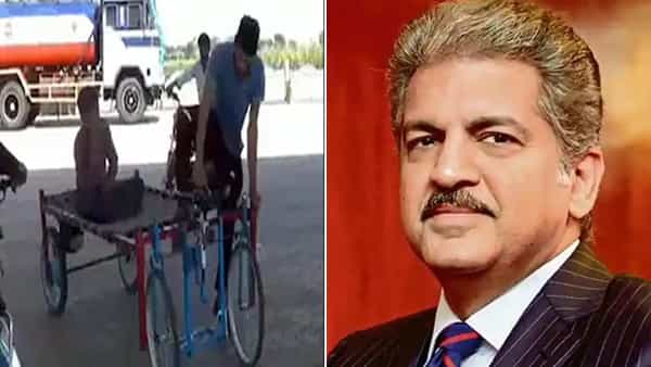 Viral Video: మంచాన్ని నాలుగు చక్రాల వాహనంగా మార్చిన యువకుడు.. చిలిపి జుగాడ్ అంటున్న ఆనంద్ మహీంద్రా