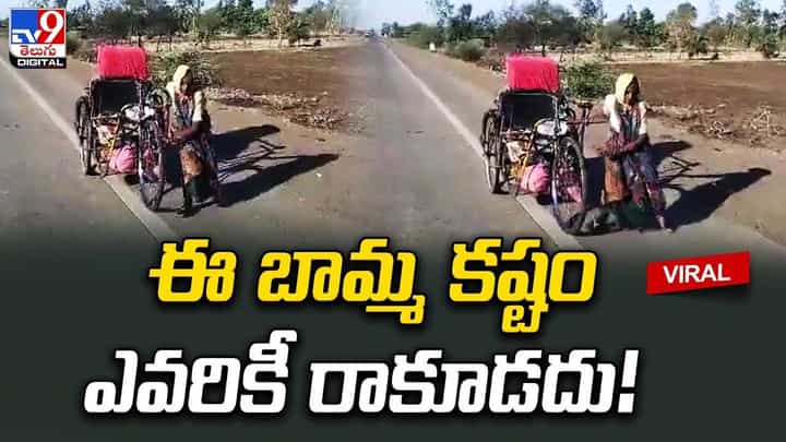 బామ్మ కష్టం ఎవరికీ రాకూడదు.. ఎర్రటి ఎండలో 170 కి.మీ. నడిచి.. బామ్మ కష్టం ఎవరికీ రాకూడదు.. ఎర్రటి ఎండలో 170 కి.మీ. నడిచి..