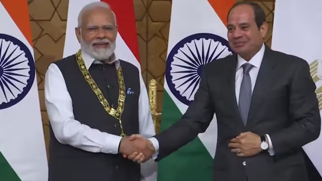 PM Modi Egypt Visit: ప్రధాని మోదీని వరించిన 'ఆర్డర్ ఆఫ్ ది నైలు' అవార్డు.. అత్యంత అరుదైన పురష్కారంతో సత్కరించిన ఈజిప్టు..