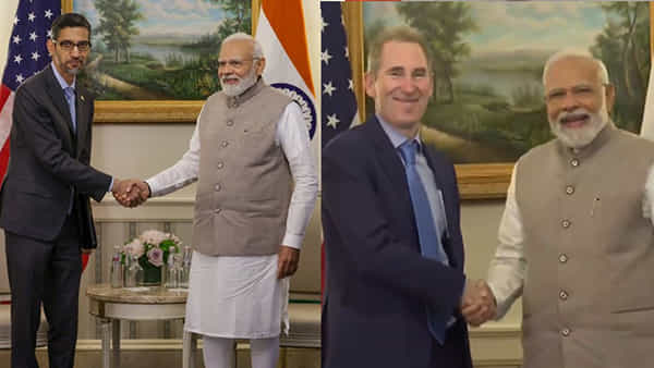 PM Modi US Visit: బ్లూప్రింట్గా డిజిటల్ ఇండియా.. ప్రధాని మోడీతో భేటీ తర్వాత గూగుల్, అమెజాన్ సీఈఓలు ఏమన్నారంటే..