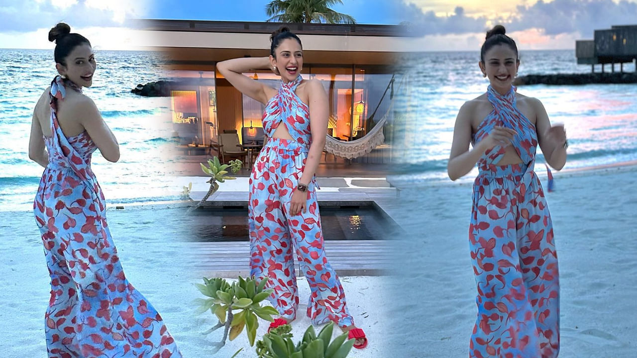 Rakul Preet Singh: చిరునవ్వులతోనే కుర్రాళ్ల గుండెల్లో సడి పెంచేస్తున్న ముద్దుగుమ్మ రకుల్..