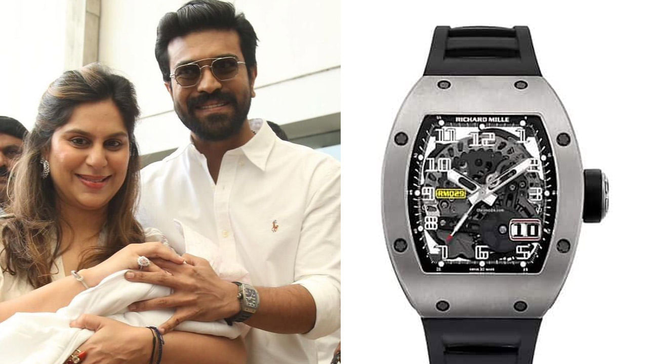 Ram Charan: గ్లోబల్ స్టార్ అంటే ఆ రేంజ్‏లో ఉంటది మరి.. చెర్రీ చేతికి 'రిచర్డ్ మిల్లే' వాచ్.. ధరేంతో తెలుసా..