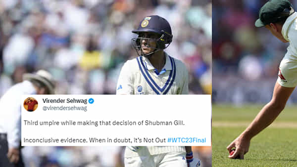 WTC Final 2023: ‘గిల్ నాటౌట్’.. థర్డ్ అంపైర్ నిర్ణయంపై నెటిజన్లు ఆగ్రహం.. మండిపడుతున్న మాజీలు..