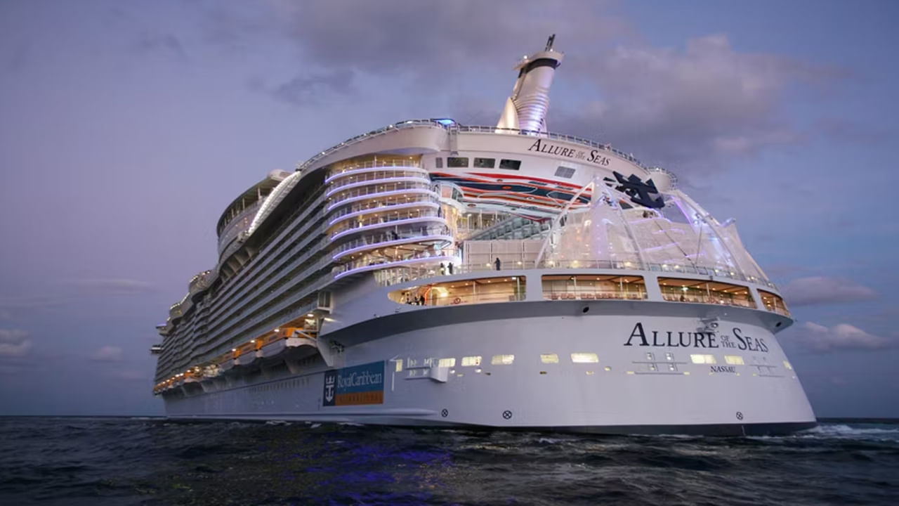 Earlier Harmony of the Seas was the world's largest ocean liner.  According to a report, Symphony of the Seas took almost three years to make.