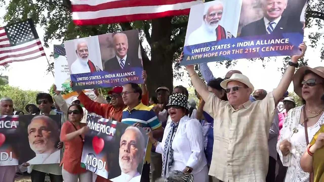 PM Modi America Tour: ప్రధాని మోడీ అమెరికా పర్యటనతో ప్రవాసాంధ్రుల్లో ఉత్సాహం.. ఐక్యతా మార్చ్‌ నిర్వహణ