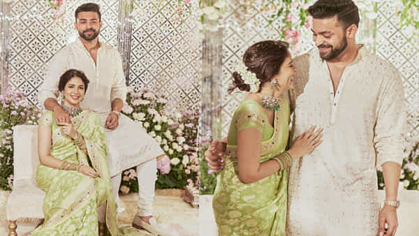 Varun Tej- Lavanya: చూడముచ్చటైన జంట.. నా లవ్ దొరికిందంటూ ఎంగేజ్మెంట్ ఫొటోలు షేర్ చేసిన వరుణ్, లావణ్య