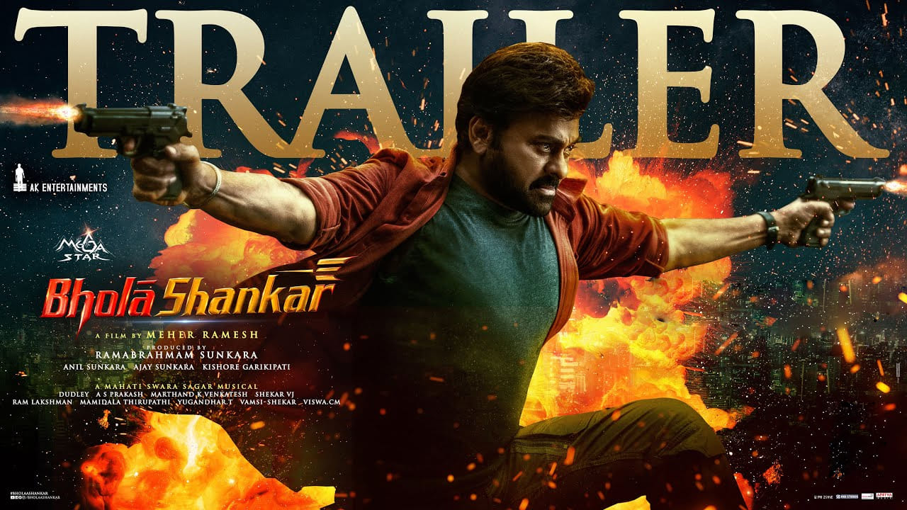Bhola Shankar Trailer: దుమ్మురేపిన భోళా బాయ్.. మెగా ఫ్యాన్స్‌కు పూనకాలే