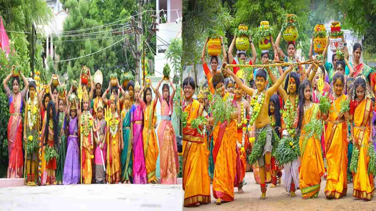 Bonalu 2023: బోనమెత్తిన చిన్నారులు.. పోతురాజు విన్యాసాలతో నేత్రపర్వంగా ఊరేగింపు.