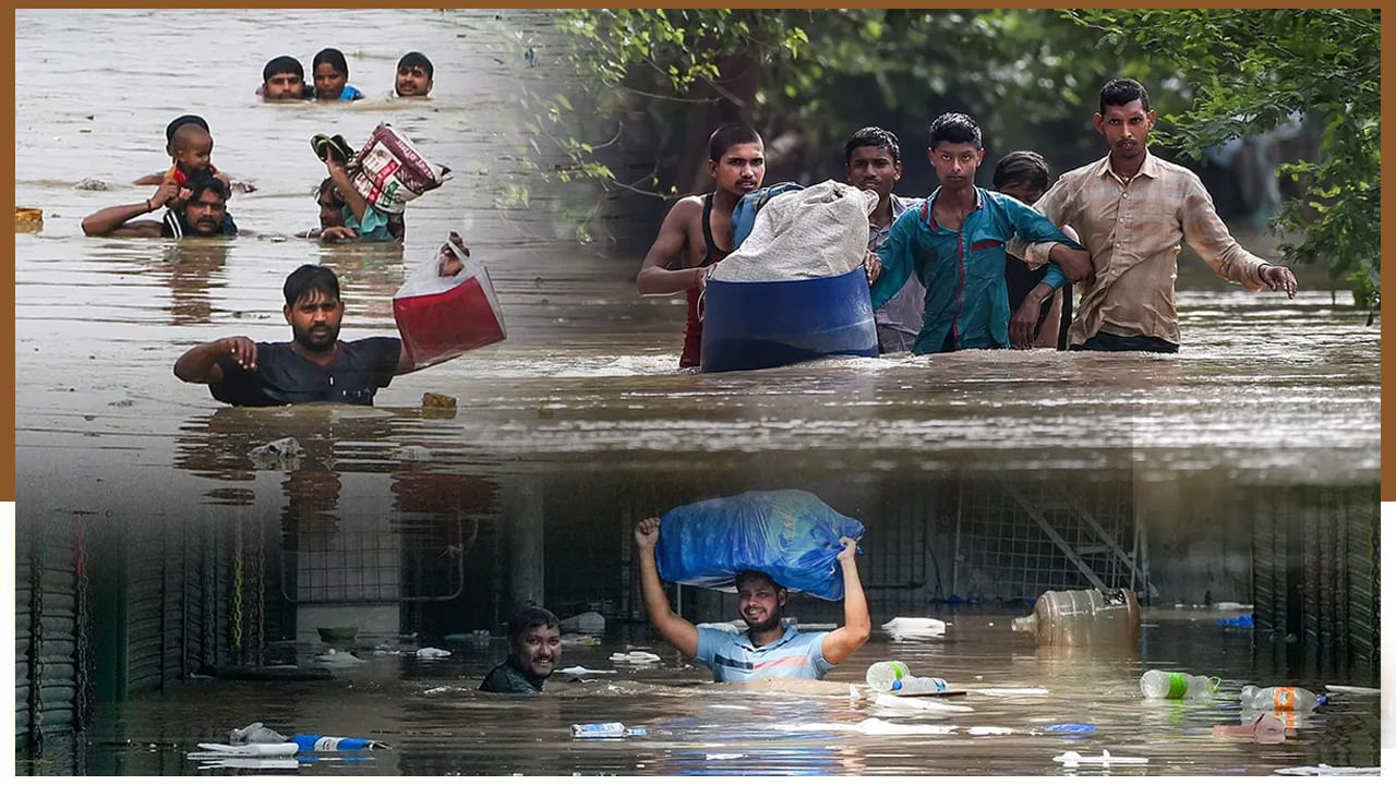 Delhi Floods: మునుపెన్నడూ లేనంతగా యమునా నది మహోగ్రరూపం.. ఢిల్లీలో ఆల్‌టైమ్‌ రికార్డు..