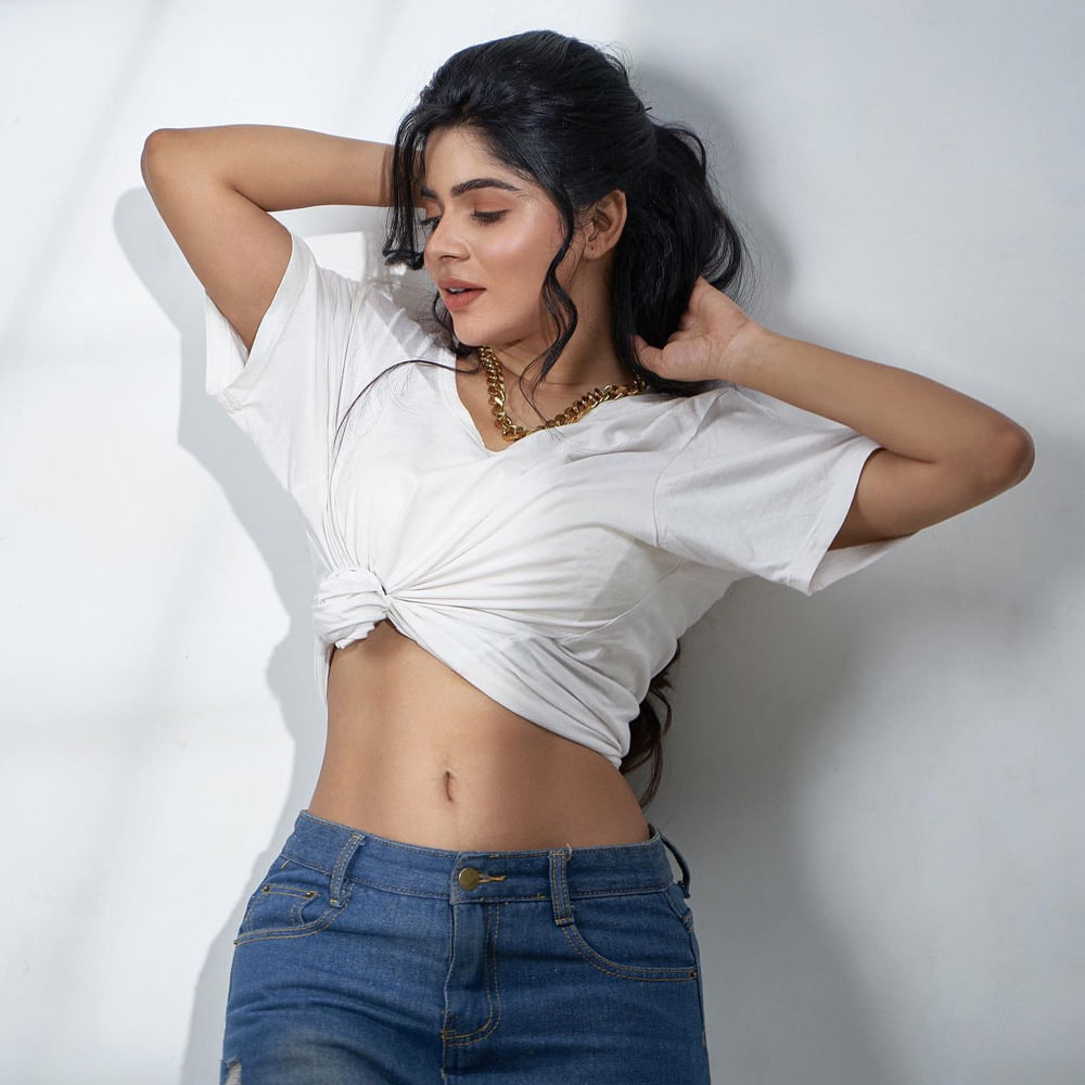 బ్యాచిలర్ సినిమాతో తెలుగు తెరకు పరిచయమైంది ఈ తమిళ భామ.. 'పెన్నే పెన్నే' పాటతో కుర్రకారును తన వెనక తిరిగేలా చేసింది ఈ ముద్దుగుమ్మ.. అంతేకాకుండా ఎప్పటికప్పుడు తన గ్లామరస్ ఫోటో తో తెలుగు చిత్రసీమను కూడా ఒక ఊపు ఊపేస్తుంది ఈ చిన్నది.
