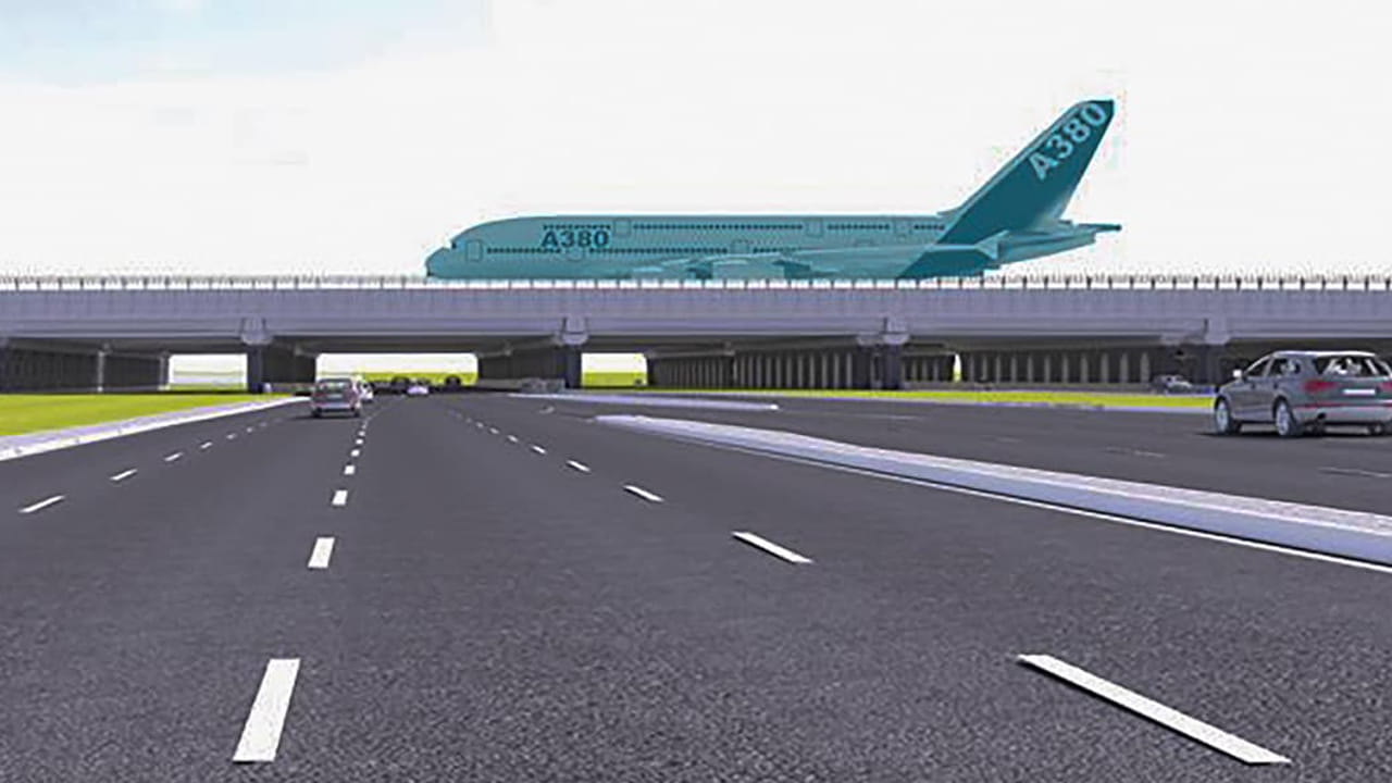 దేశంలో మొదటిసారిగా విమానాల కోసం వంతెన.. ఎక్కడ కట్టారో తెలుసా ?