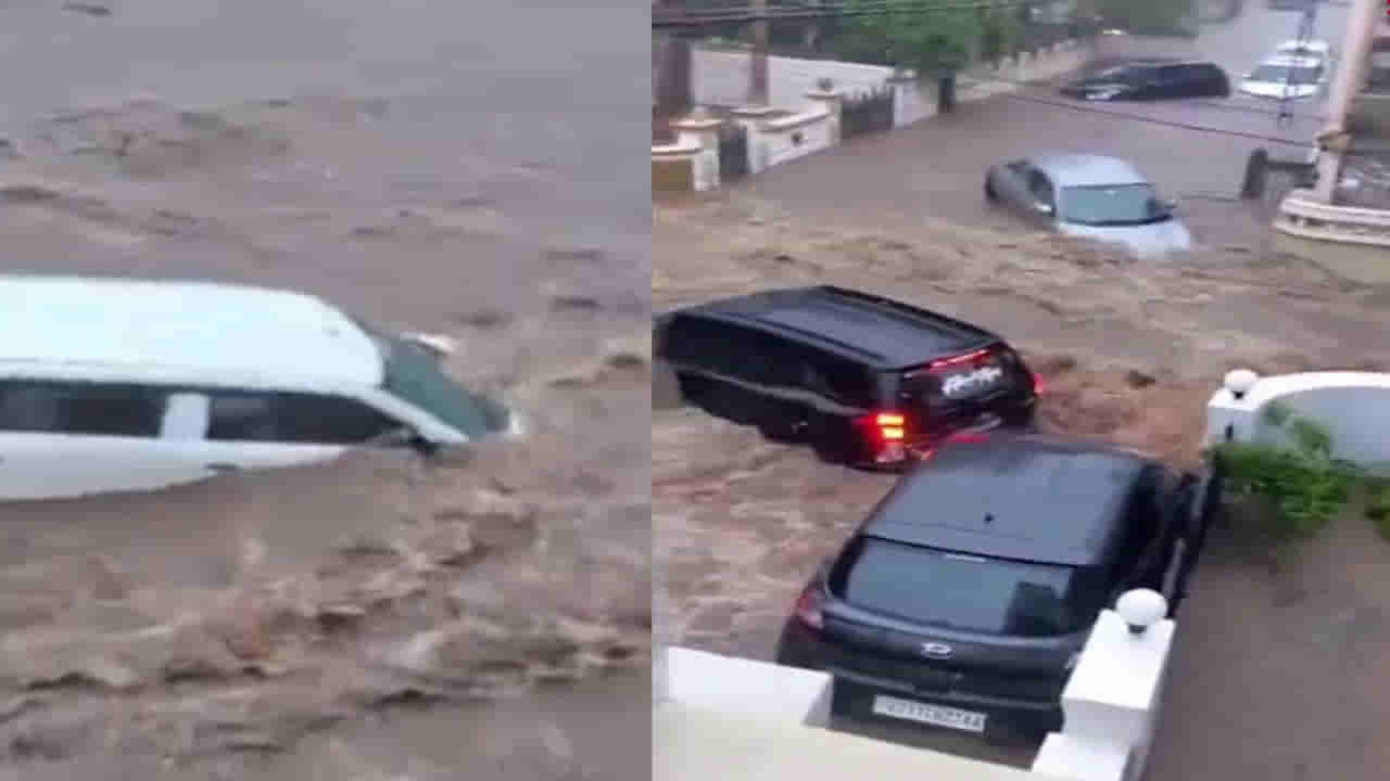 Flood Video Watch: 3 గంటల వ్యవధిలో 26 సెంటీమీటర్ల వర్షపాతం.. వరదల్లో కొట్టుకుపోయిన వందలాది కార్లు, పశు సంపద