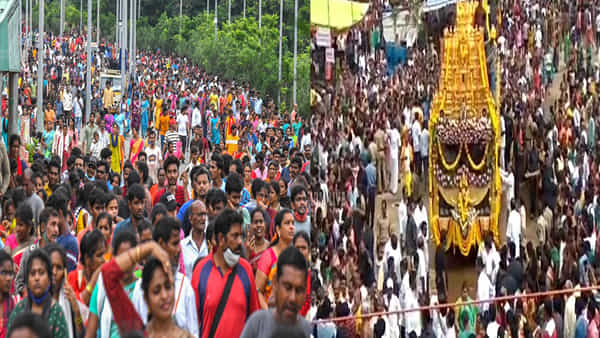 Giri Pradakshina: వైభవంగా సాగిన సింహగిరి ప్రదక్షిణ.. అప్పన్న దర్శనానికి పోటెత్తిన భక్తులు